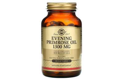 SOLGAR Evening Primose Oil - Pupalkový olej 1300 mg, 60 kapslí